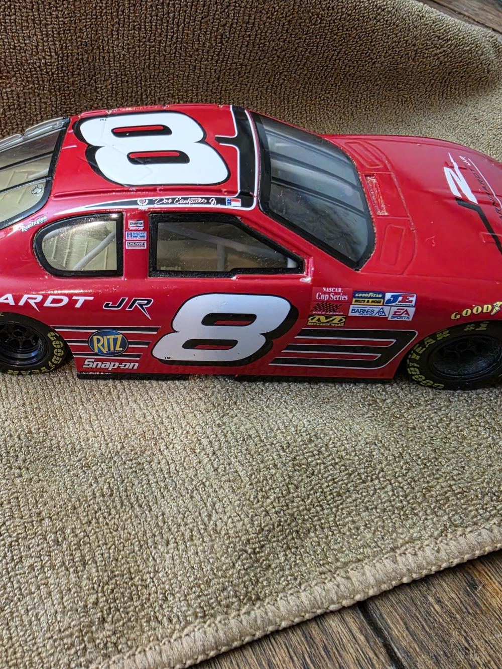 Dale Earnhardt Jr. #8 NASCAR Red Diecast Race Car Budweiser Sponsor Collectible
